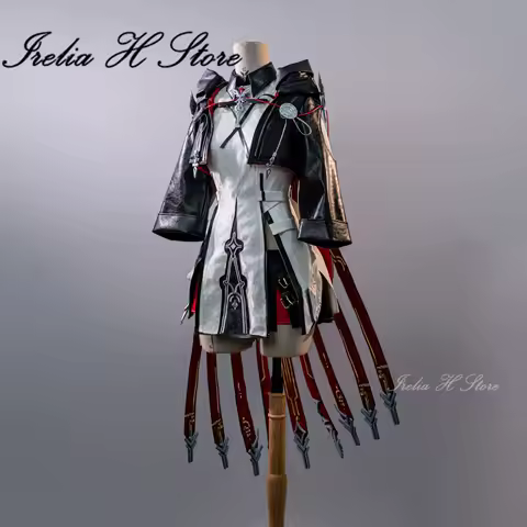 Irelia H Store Arknights Exusiai the New Covenant Cosplay Costume for women Game Halloween party dress role cosplays jacket