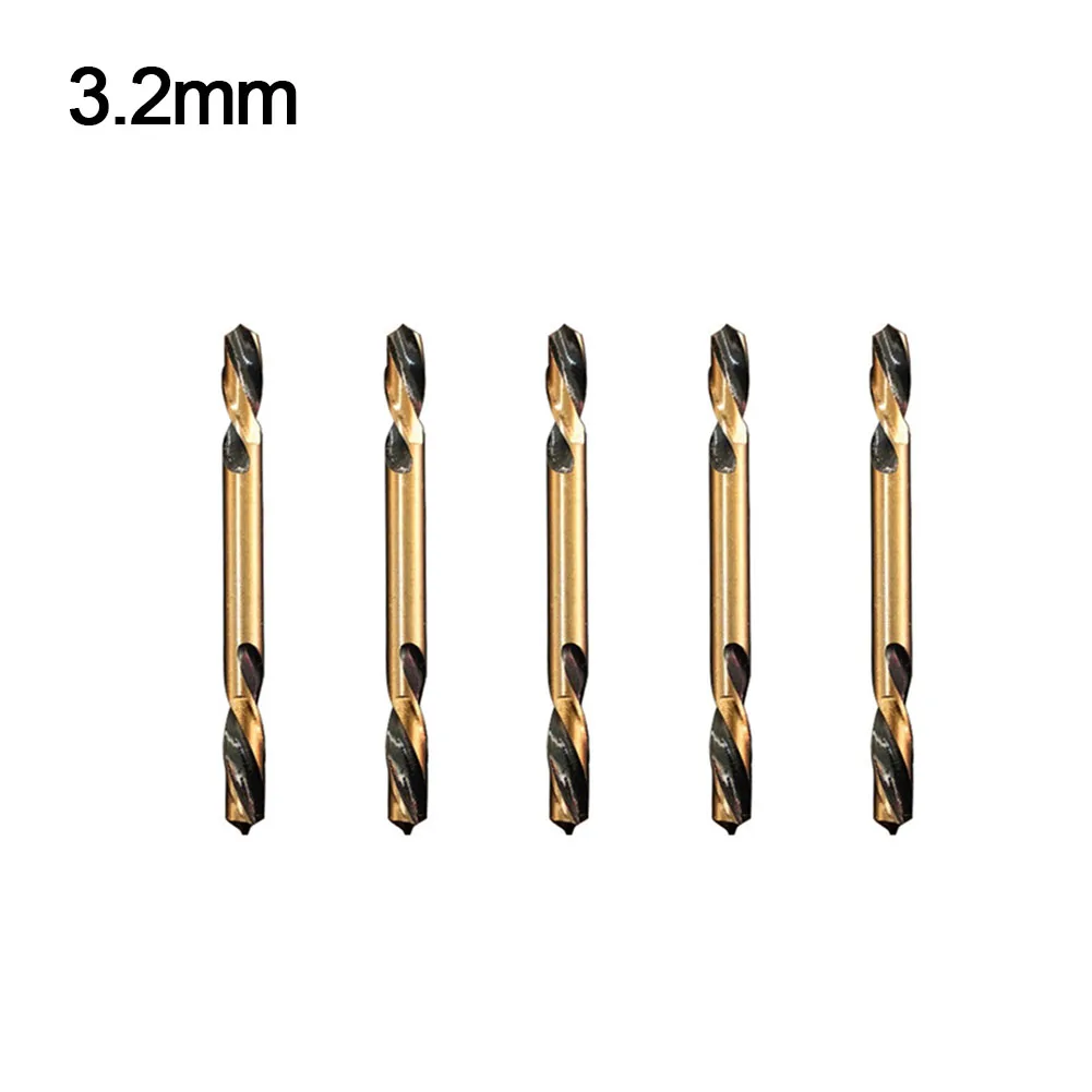 Технические характеристики Двусторонние шнековые сверла Красивая настольная дрель Сверло по металлу из высококачественной высокоскоростной стали