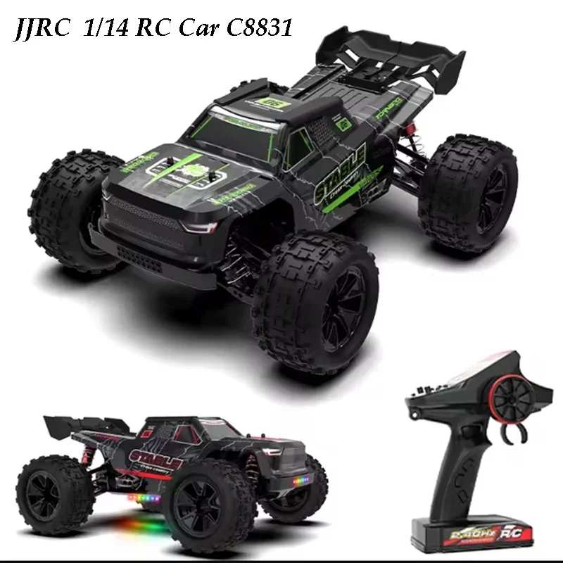 

JJRC 1/14 RC Car C8831 2.4G 4WD Off-road 4x4 Electric Climbing Crawler RTF Remote Control Vehicle Toy With Night LED For Kids
