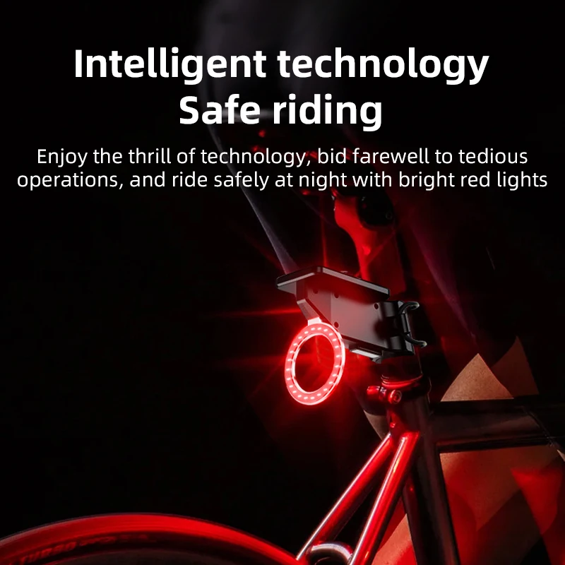 Multi Lighting Modes Bicycle Taillight USB Rechargeable Led Bike Light Flash Tail Rear Lights for Mtb Bike Seatpost