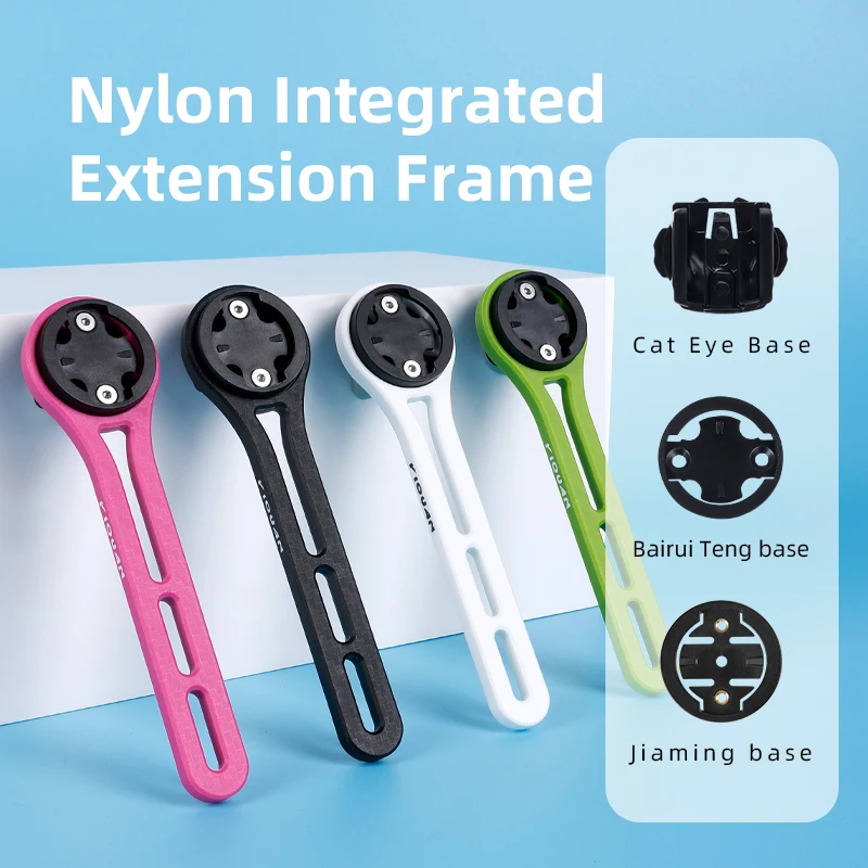 

Нейлоновая подставка для компьютера для шоссейного велосипеда, прочный держатель для велосипедного компьютера, держатель экшн-камеры, основание велосипедной лампы, аксессуары для велосипеда