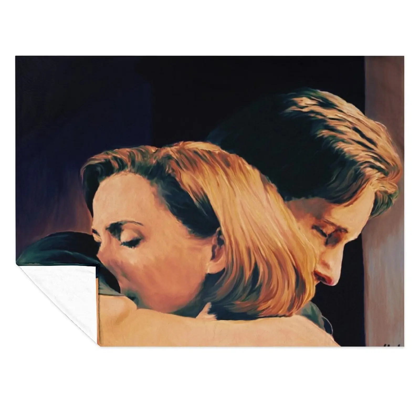 You've made me a whole person painting Throw Blanket Retros christmas decoration Tourist Blankets