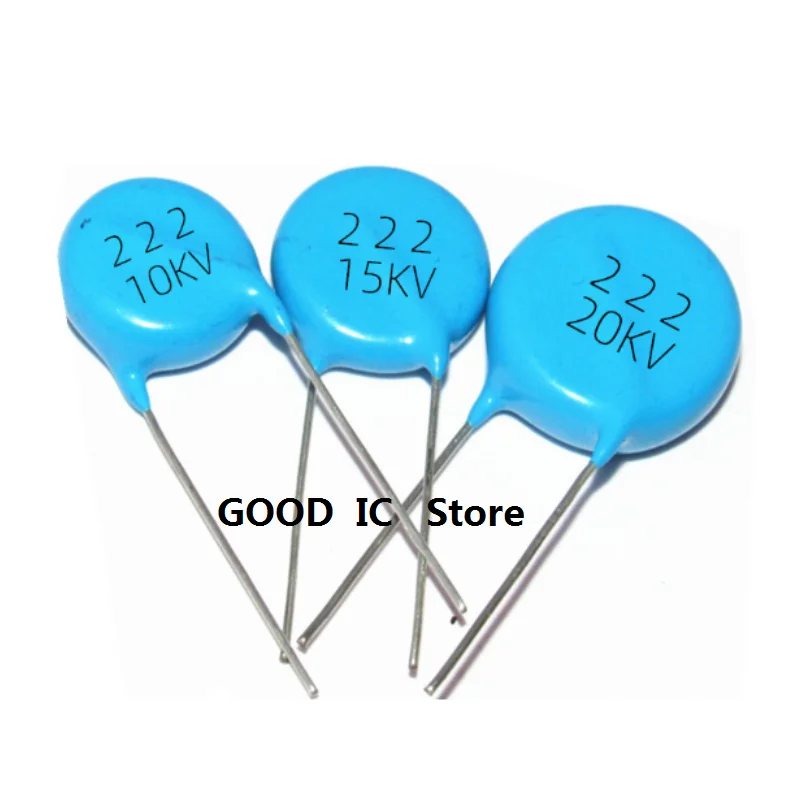 Blue high-voltage ceramic chip capacitor1KV-2 4 6 10 20-30KV 100PF 220P 330PF 470P 680P 1000P 2200P 3300PF 4700P 6800PF 100000PF