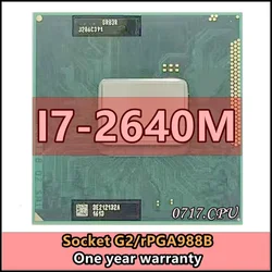 i7-2640M i7 2640M SR03R 2.8 GHz Dual-Core Quad-Thread CPU Processor 4M 35W Socket G2 / rPGA988B