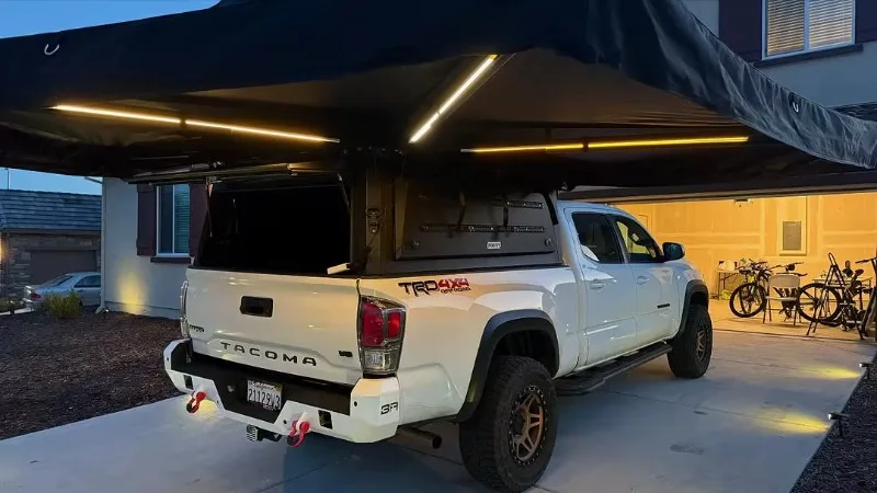 4x4 Pickup Truck Roof Top Dual Cab Bed Canopy Topper Fo RTT Tent For Ford Ranger Tacoma Tundra Camper Topper Shell 5.5 Customize