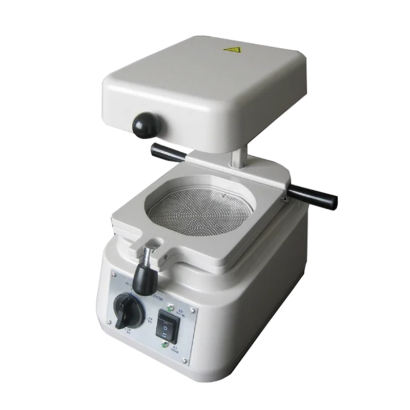 DV-1 Dental Lab Vacuum Forming Machine Small Dental Laboratory Thermoplastic Press Molding Machine for Orthodontic Forming 1000W