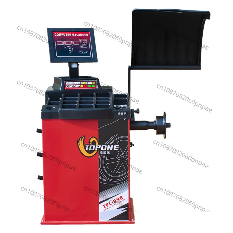 

Automatic tire balancer automatic point finding wheel dynamic balancer can be equipped with protective cover