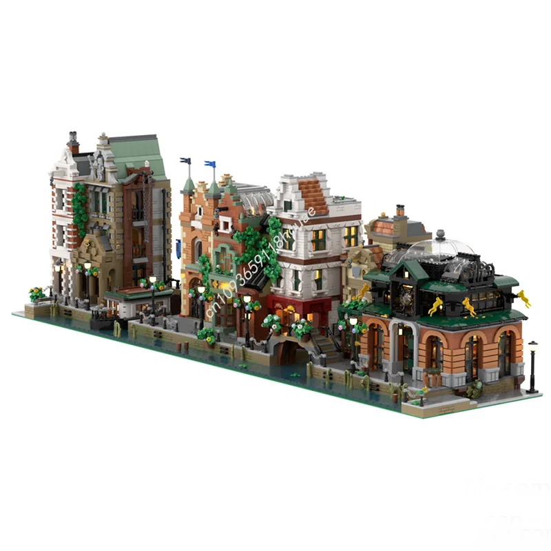 12931 قطعة MOC قناة وحدات جمع وحدات نموذج اللبنات البناء هدية الكريسماس لتقوم بها بنفسك لعبة الطوب الاطفال عيد ميلاد #6