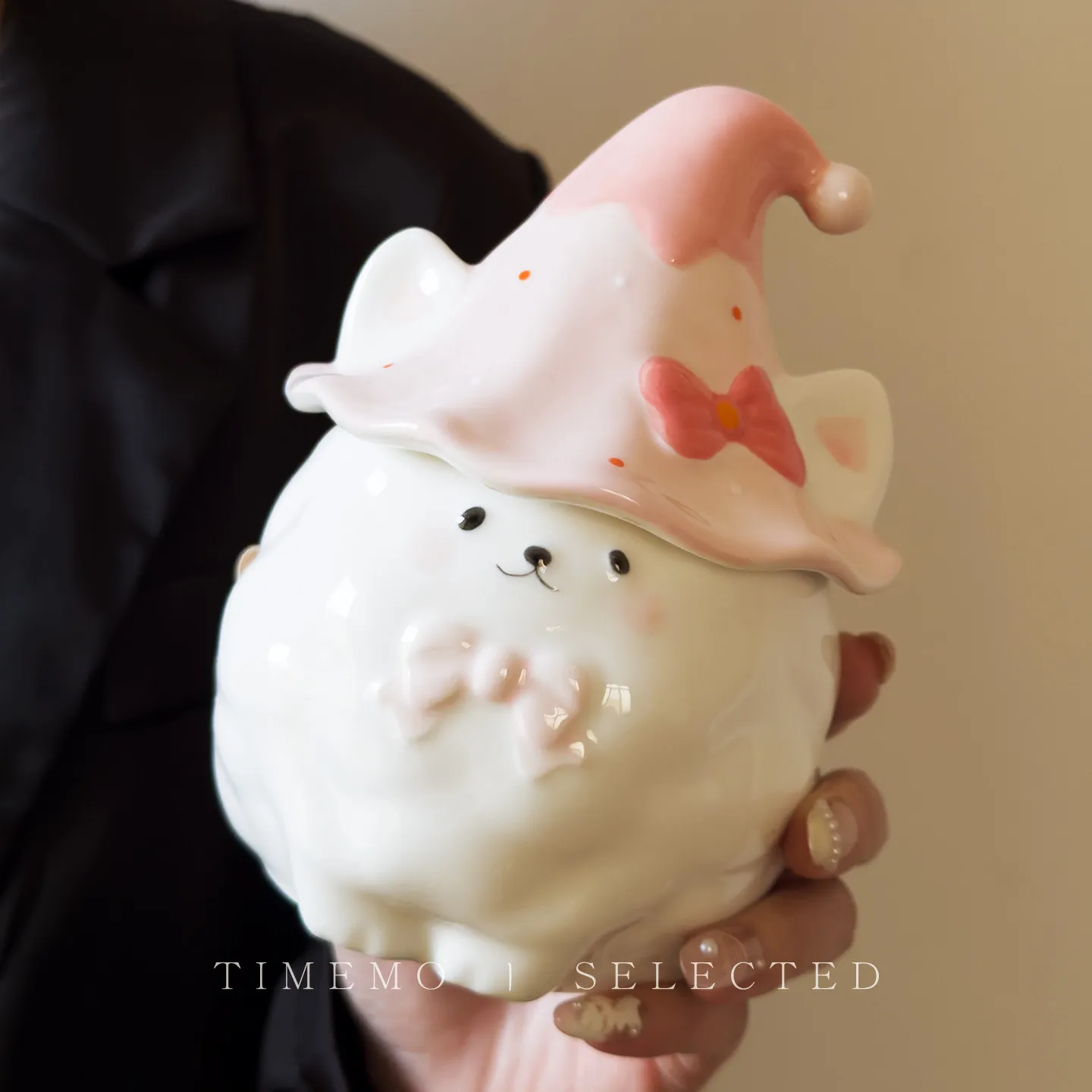 Super Cute Samoyed Mug, Silly Healing Birthday Gift, Exquisite Ceramic Water Cup, Exquisite Table Decoration Gift