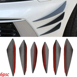 6pcs Car Front Bumper Lip Decoration Diffuser Splitter Spoiler For VW Polo Mk3 Mk4 Mk5 Mk6 GTI 86C 6N 6N2 6KV 6Q 9N 9N3 6R 6C