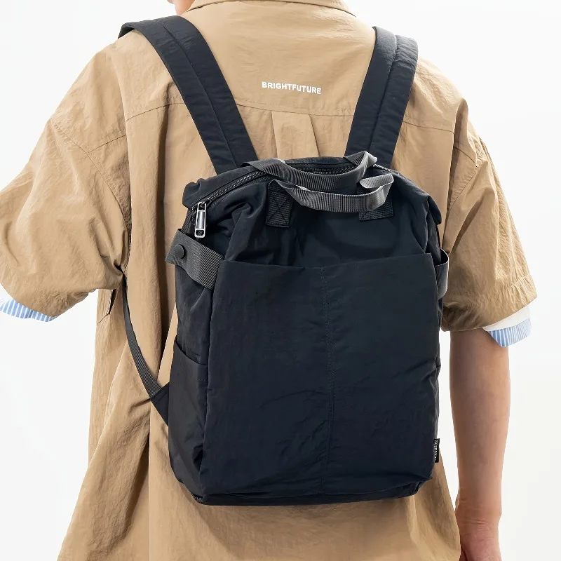 Fashion and Casual Men's and Women's Backpacks with Large Capacity and Multiple Pockets, Zipper Closure, Computer Compartment