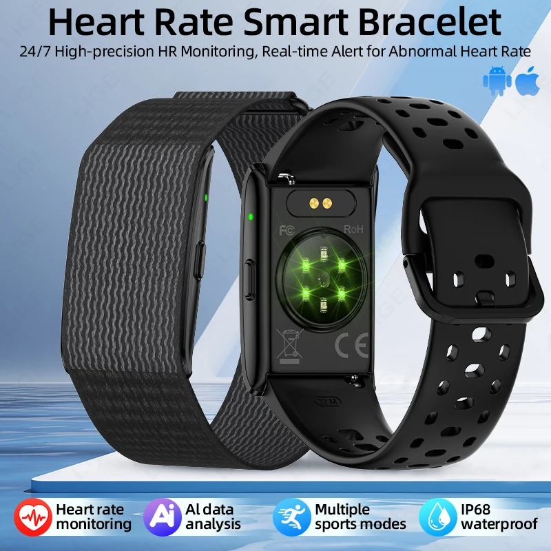 New GPS SportsSmart Bracelet AI Health Blood Pressure Monito