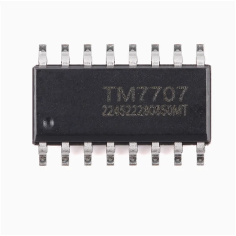 xkss 5pcs New Original TM7707 SOP-16 24-bit A/D Converter Chip Dual-channel Full Differential Input ADC Chip