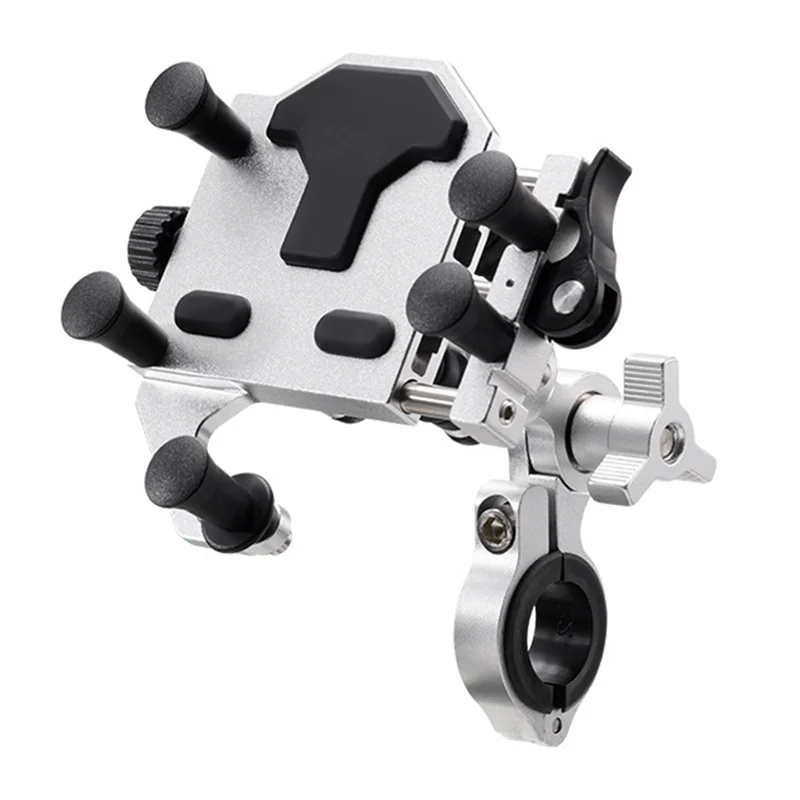 

AEA7-универсальная педаль для мотоцикла, электромобиль, подставка для телефона, амортизирующая 360° ° Поворотный регулируемый навигационный кронштейн для мотоциклов