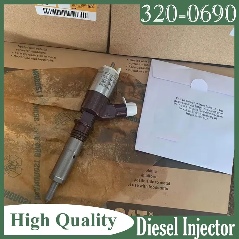 

3200690 C6.6 Engine Diesel Fuel Injector 2645A749 320-0690 For Caterpillar E323D Excavator Parts High Quality diesel Injector