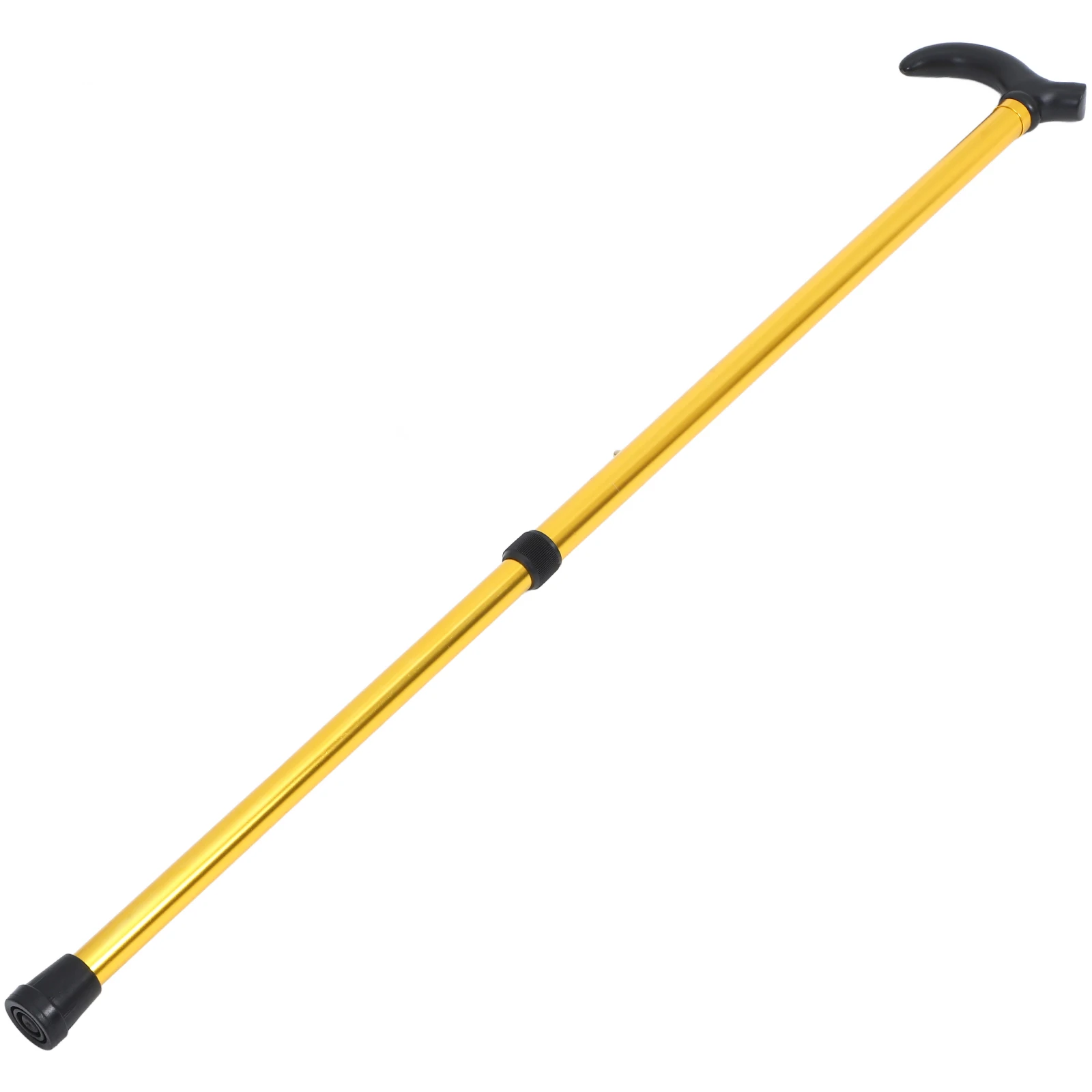 

Telescopic Walking Cane Aluminum Alloy Hiking Sticks Portable Lightweight Travel Adjustable Folding Stick for Seniors Antislip H