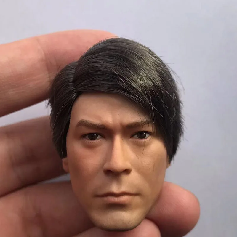 

1/6 Scale Louis Koo Head Sculpt Line Walker Tin Lok Head Carving Model Toy for 12in Action Figure Phicen Tbleague Collection