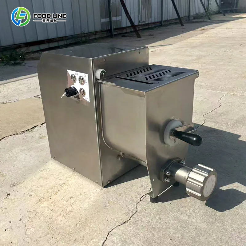 Macaroni Dough Kneading Equipment Stainless Steel Macaroni Extruder Customized