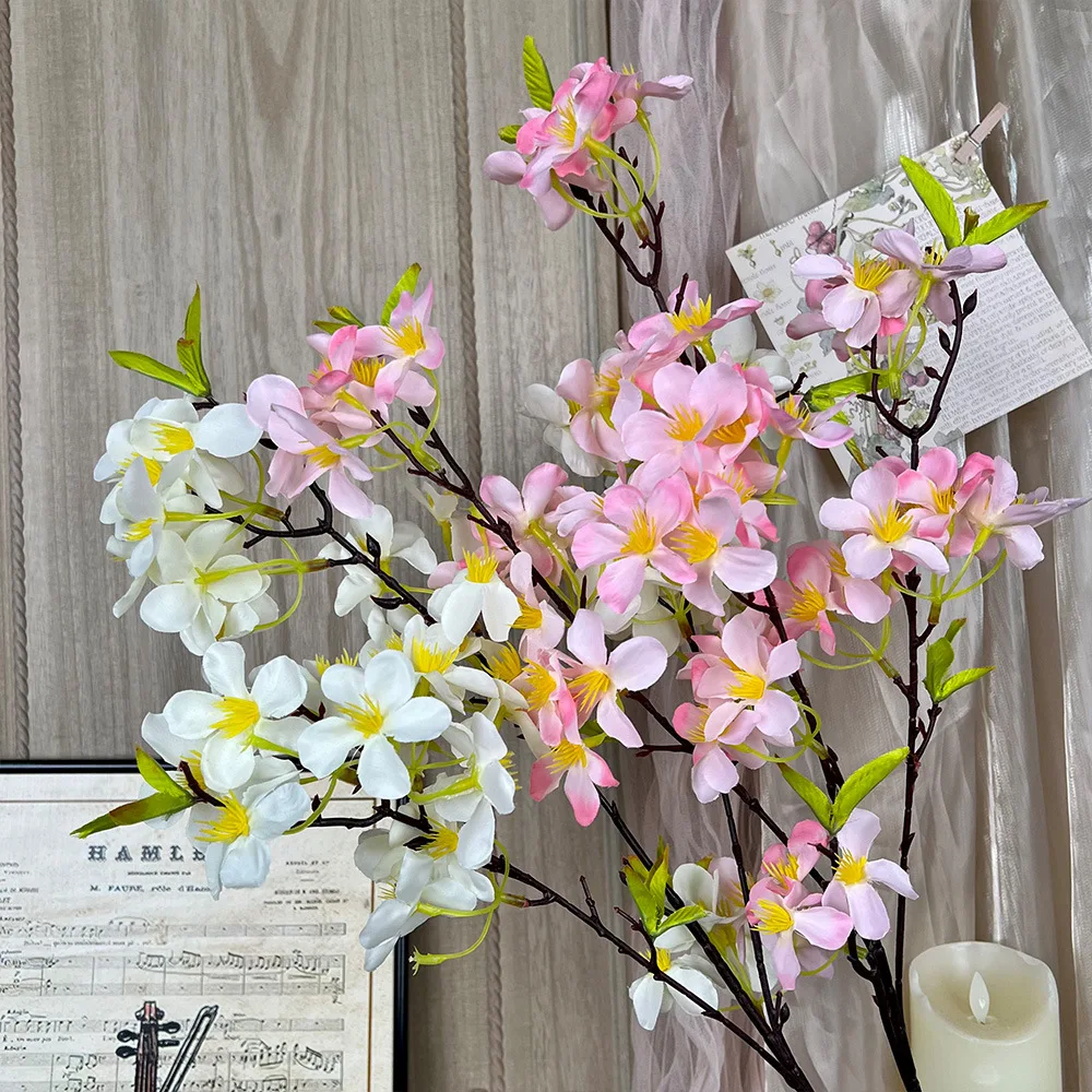 

Apple Flowers Fake Flowers Simulated Flower Bouquets Handmade Flowers For Weddings Artificial Silk Flowers Wedding Scenery
