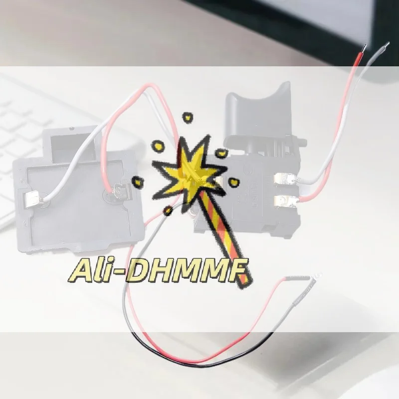 

DC 21-25V Lithium Drill Speed Control Switch - Universal Replacement Trigger for Cordless Drills, Easy Installation