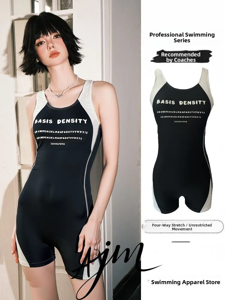 

Women's One-Piece Speed Suit Swimsuit Conserving plus Size for Swimming Gym Profional Simple Sle Qui Dry No Sve