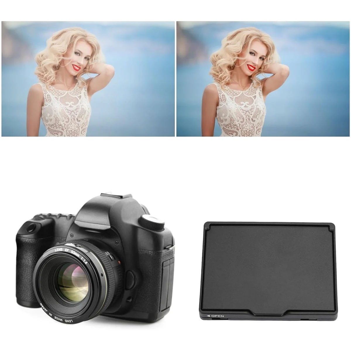 2025 + Camera LCD Screen Hood Sun Shade,LCD Hood Shade Sunshade for A7/A7M2/A7R2/A7M3/A9,3.0 Inch LCD Screen Hood Shade Cover