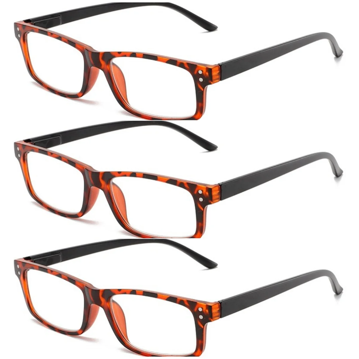 

Удобные очки для чтения с защитой от синего света, 3 шт., подходят для мужчин и женщин всех возрастов.