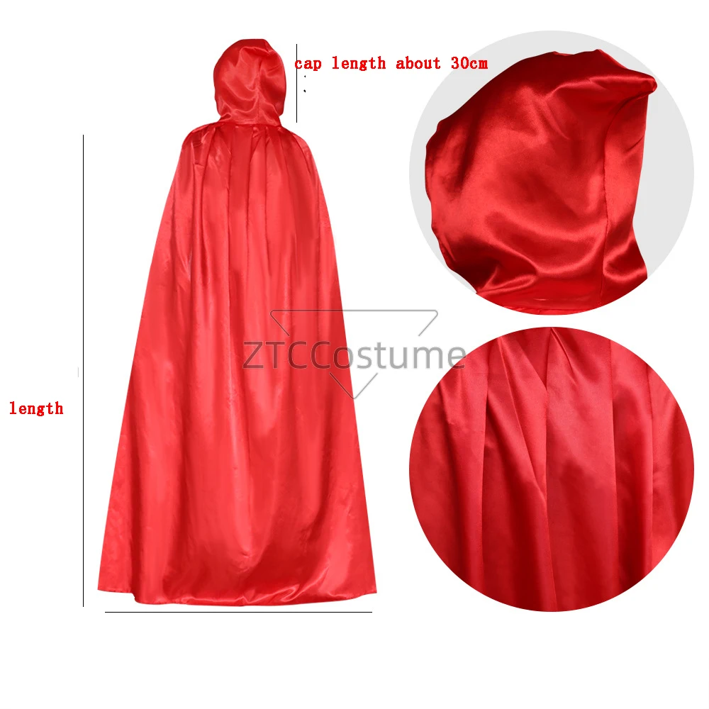

Halloween Hooded Cloak Anime Role Playing Costume Unisex Cloak Cosplay Costume