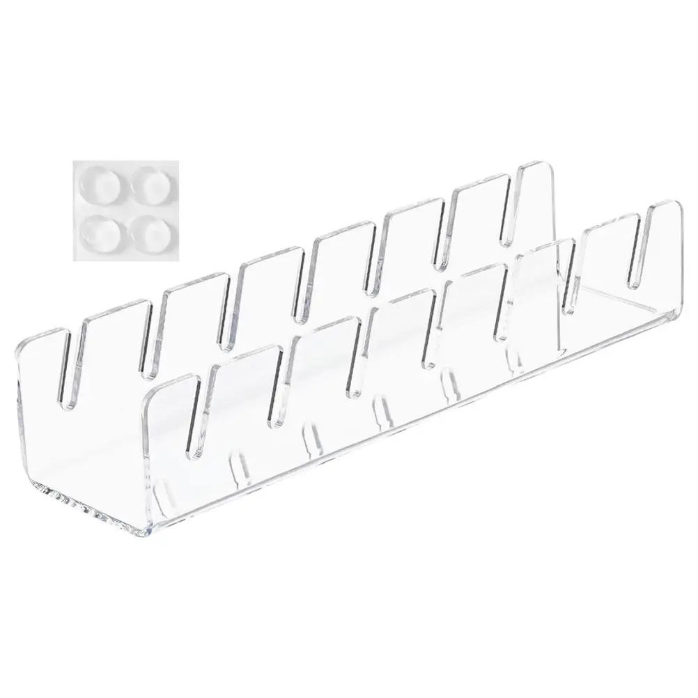 

Acrylic Hat Display Rack Minimalist Design Desktop Organizer for Caps Storage Holder Vintage Style Home Salon Use