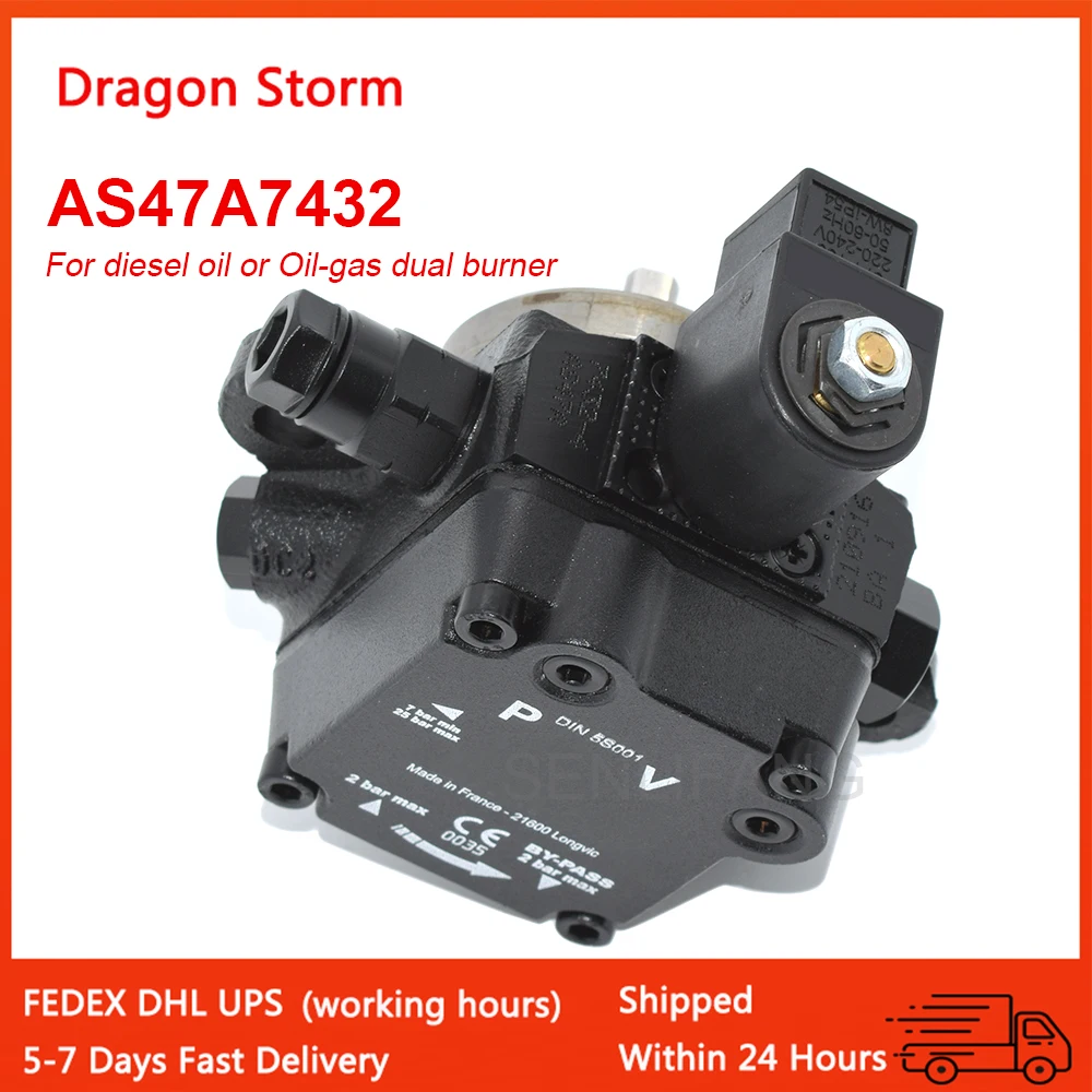 

AS47A7432 For SUNTEC Oil pump for Diesel oil or Oil-gas Dual burners