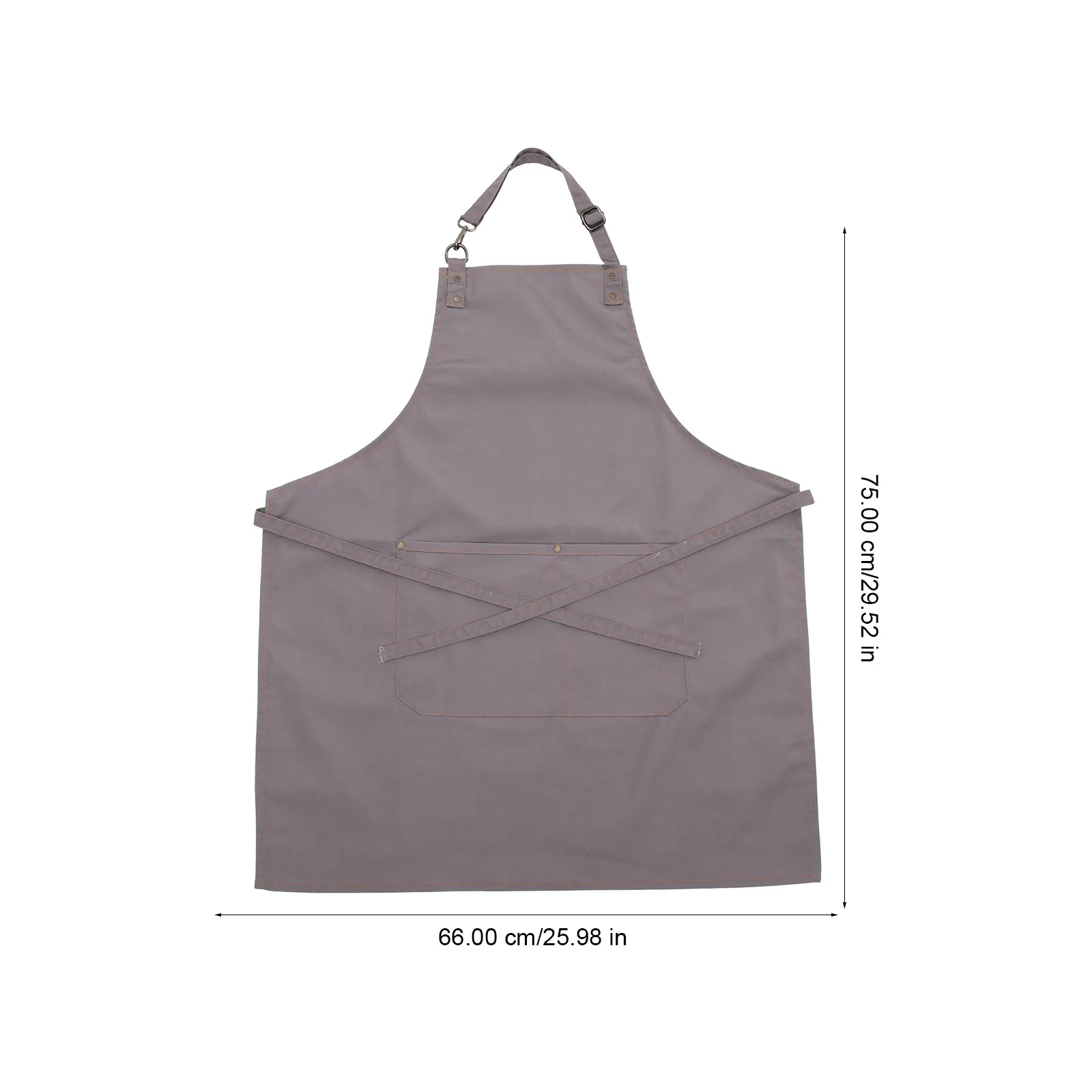 Cafe Shop Apron Professional Multi-Purpose Dirt-Proof Cooking Baking Apron with Pockets for Restaurant Home Kitchen Supply