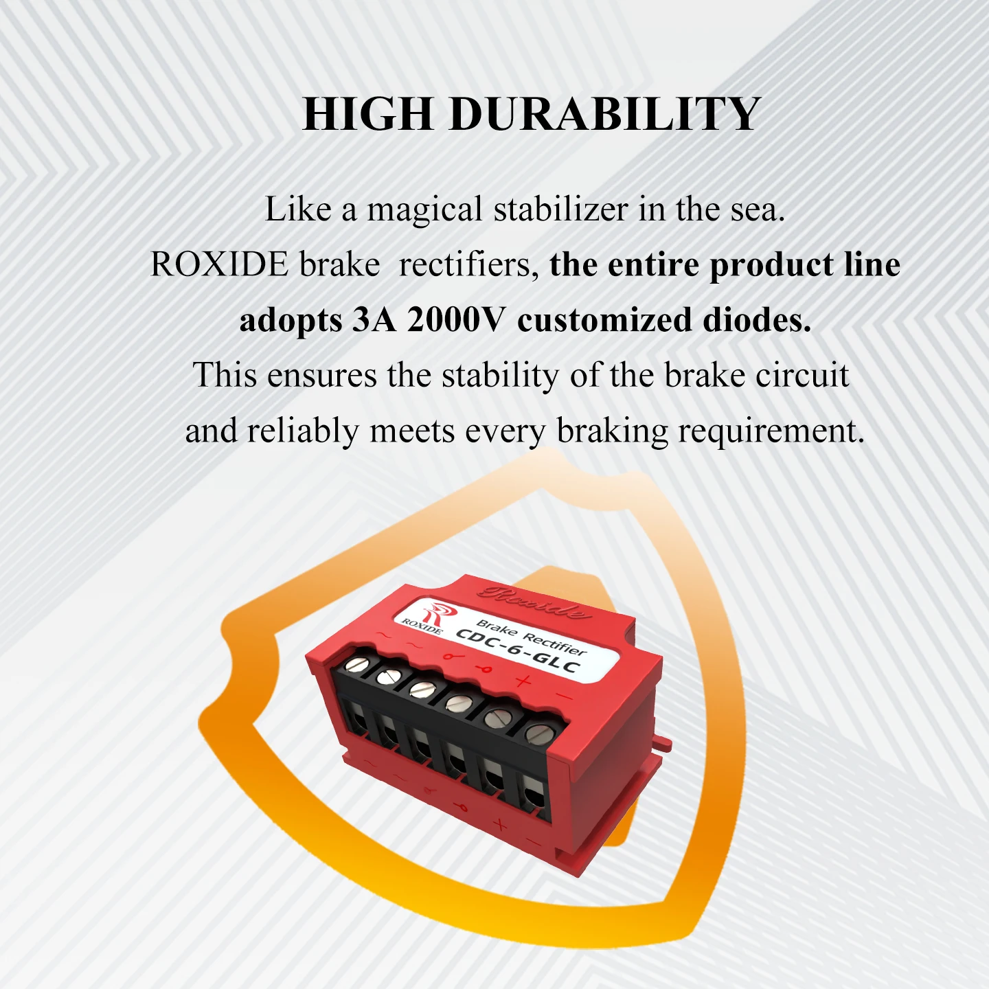 CDC-6-GLC Transformer Rectifier for Motor AC220 → DC198~99; Input AC380 → DC342~170