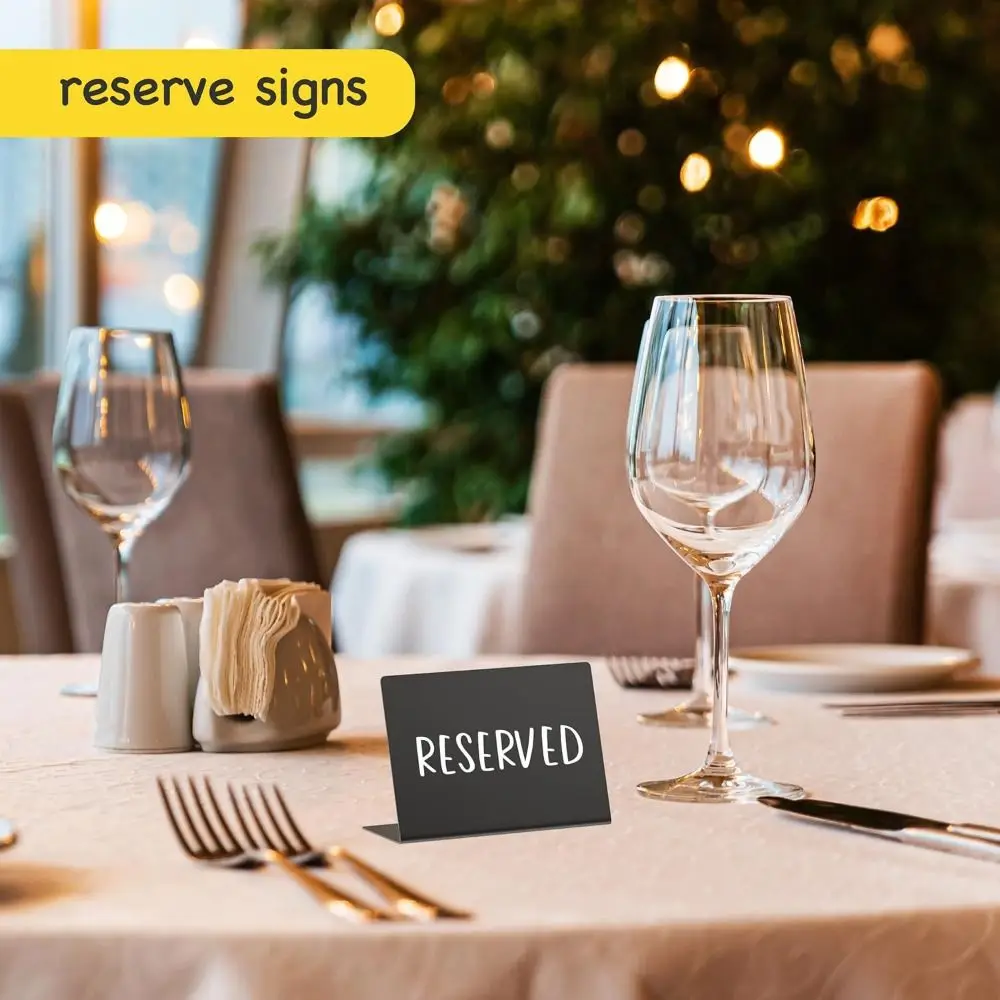 1 قطعة متعددة الوظائف الاكريليك/PVC سبورة صغيرة قابلة للمسح للكتابة عرض مكتبي مجلس قابلة لإعادة الاستخدام رسالة مجلس طاولة الزفاف #4