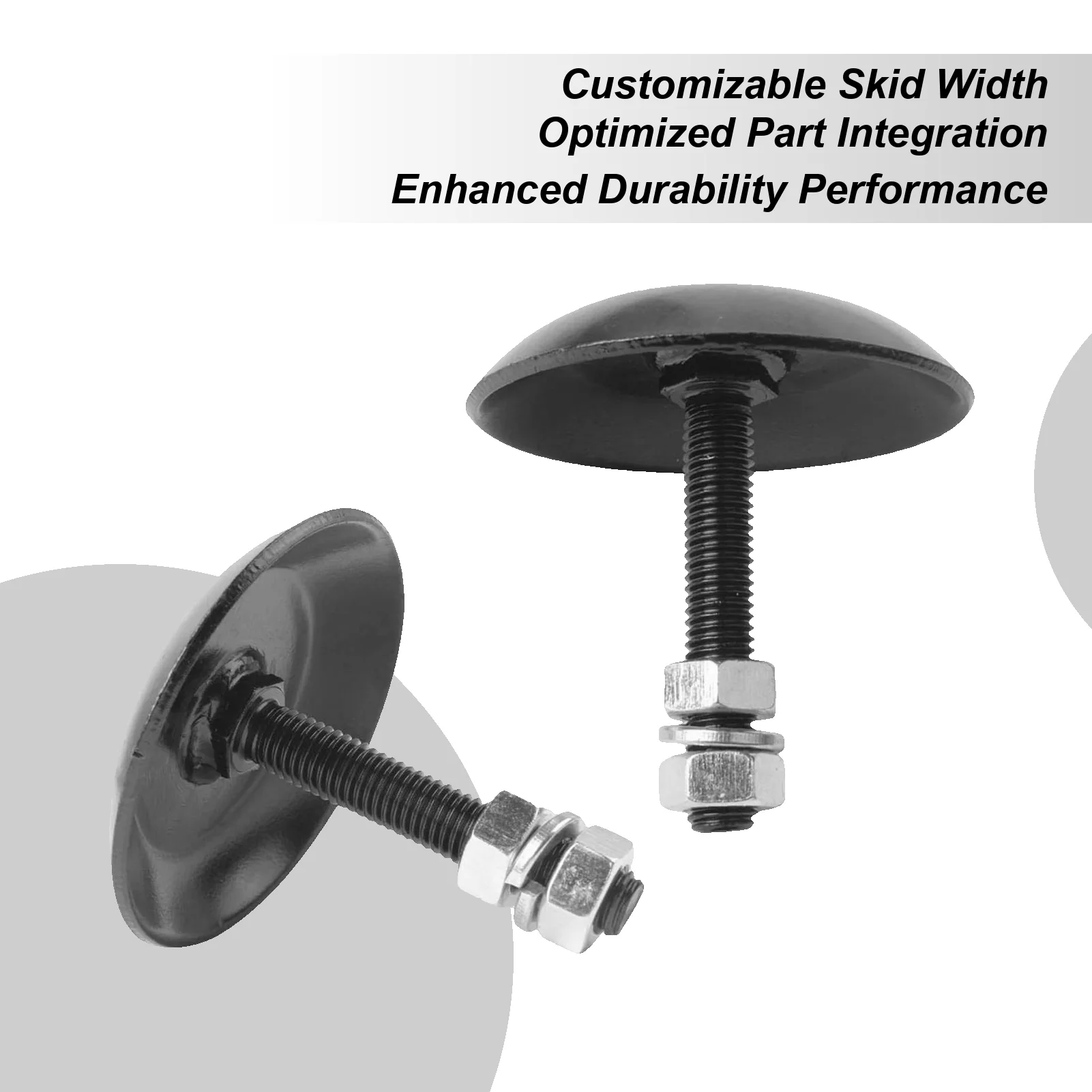 

Snows Plow Skid Shoes Replacement Heavy Duty Steel Snows Plow Parts For ATV Balconies Terraces Walkway Pathway Outdoor Garden