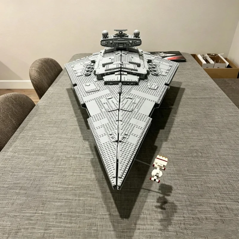 2026 New Space Battle Series 4784PCS Star Interstellar Conflict Destroyer Building Blocks Model Bricks Toys Birthday Gifts view 3