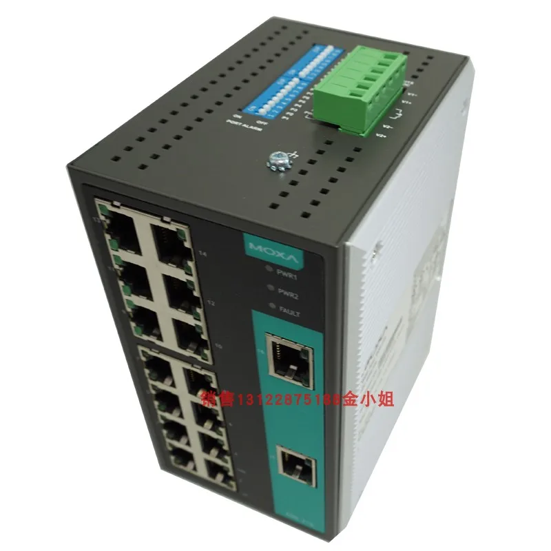 

MOXA EDS-316 16 Port Full Electric Port Industrial Ethernet Switch