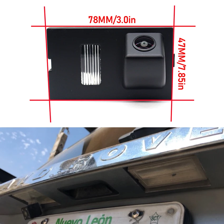 Fisheye Lens For Freelander 2 Discovery 3 Range Rover Sport 2017 CCD High Definition Waterproof Rear View Camera Accessories