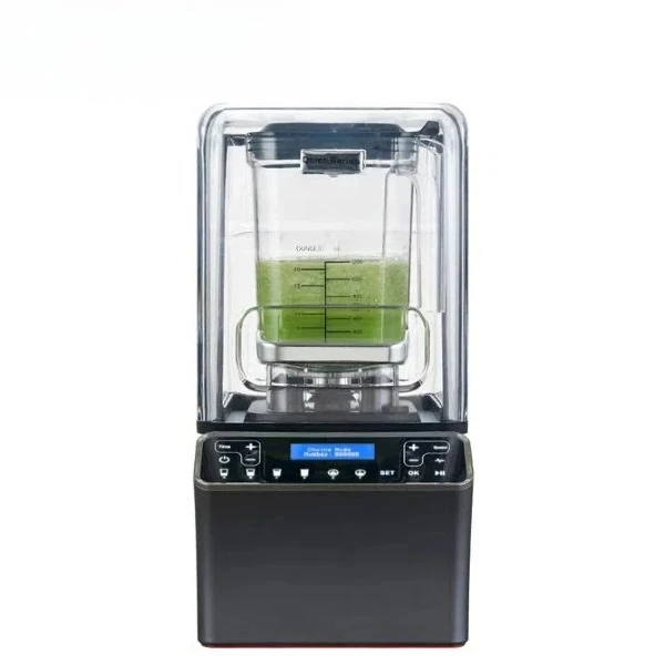 Powerful Quiet Classic Blender Juice Mixer and Commercial Juicer with Sound Enclosure Cover for Cafe, Bar, Hotel and Restaurants