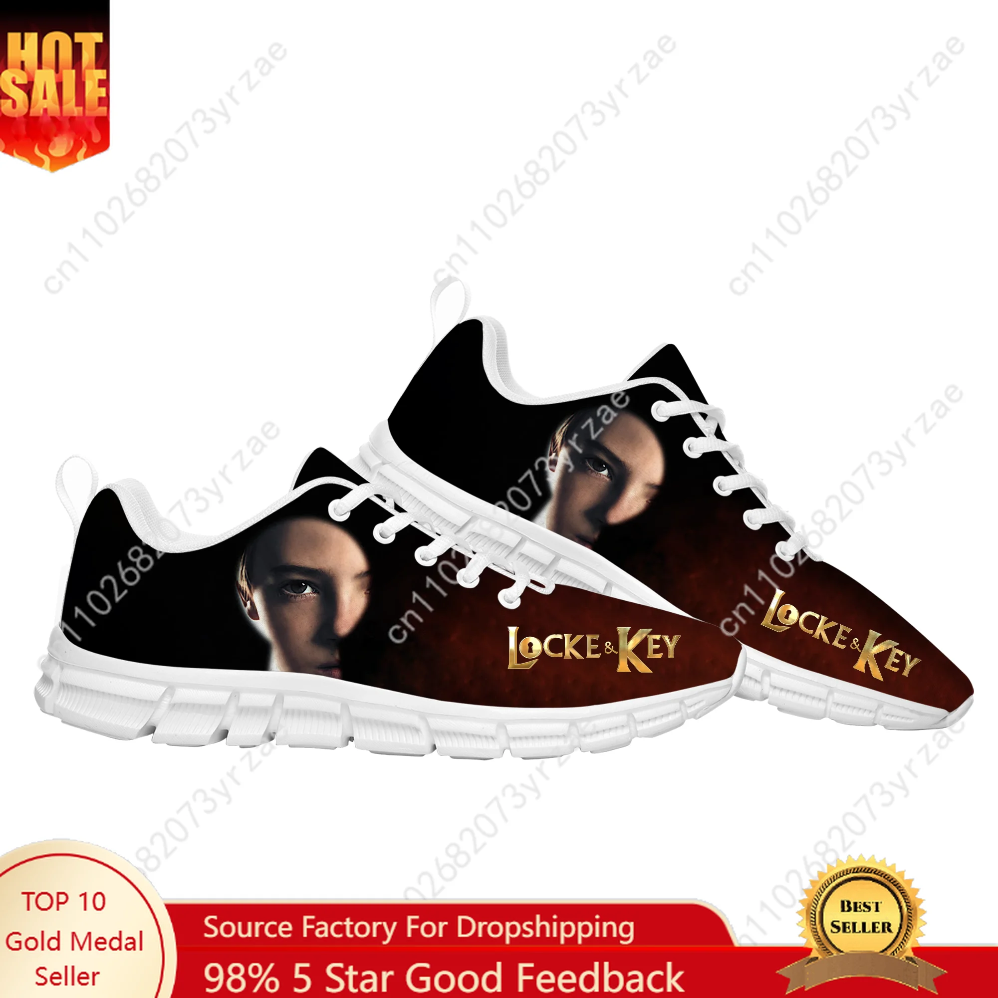 

Locke & Key Sneakers Men Women Teenager Customized Sports Shoes High Quality Personalized Casual Pattern Print Customized Shoes