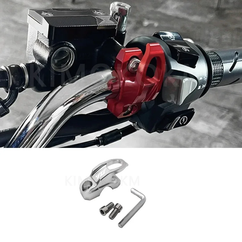 

2023 Motorcycle Brake Master Cylinder Holder Clamp Bracket Bag Hook Helmet Hanger For Yamaha YZF R3 R25 R6 R1 2013-2020