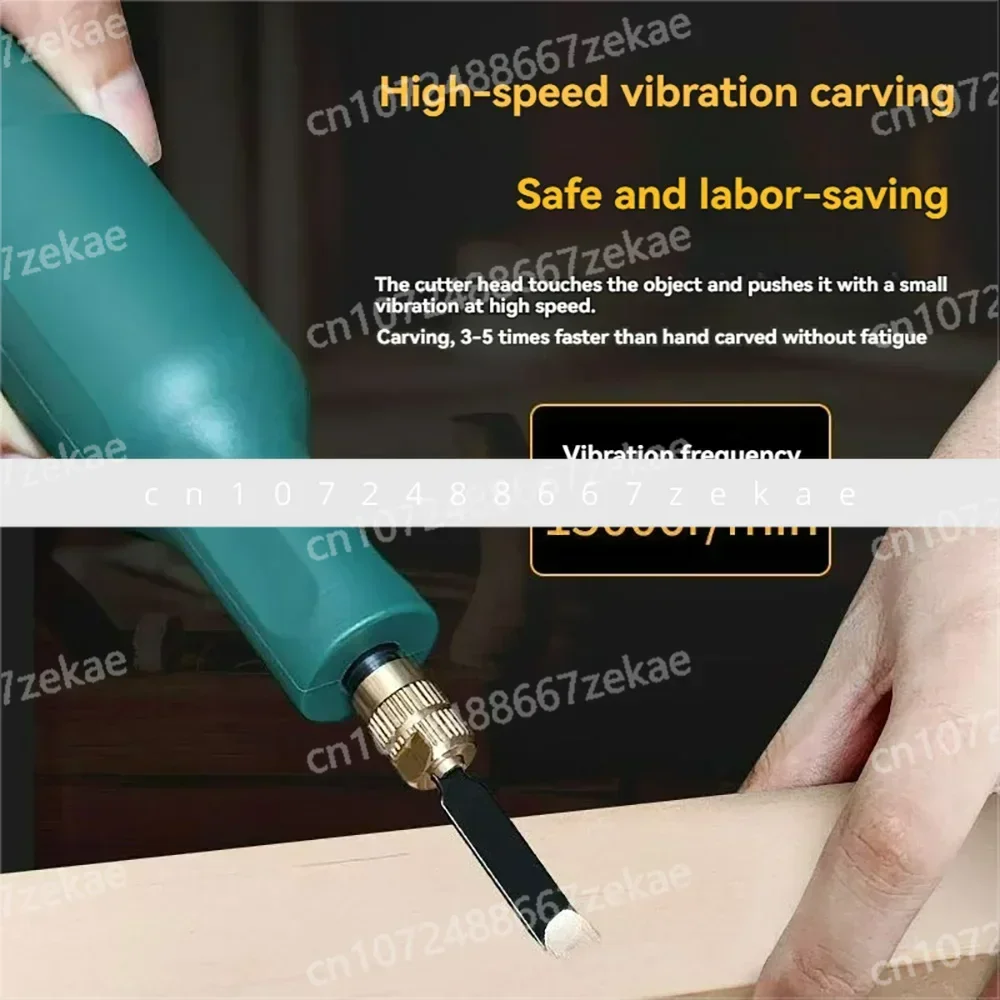 

Электрическая дрель, инструмент для резьбы по дереву, гравер, беспроводной нож для тонкой резьбы, набор долот, электрическая маленькая гравировальная ручка, деревообработка