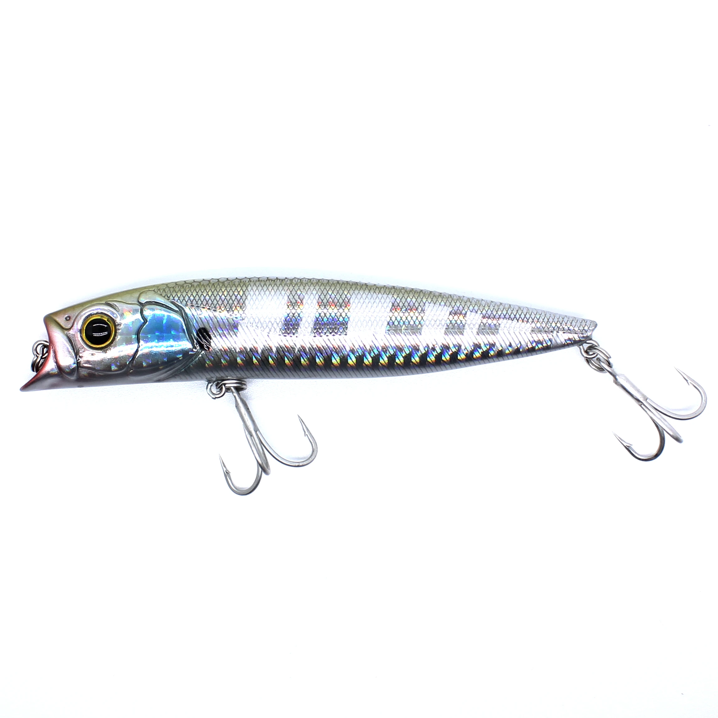 AOCLU Schwimmdock Jerkbait Wobbler 115mm 14g Topwater Popper Harte Köder Minnow Angeln Locken Flach Taucher Schwimmer Für Meer bass – Detail 12