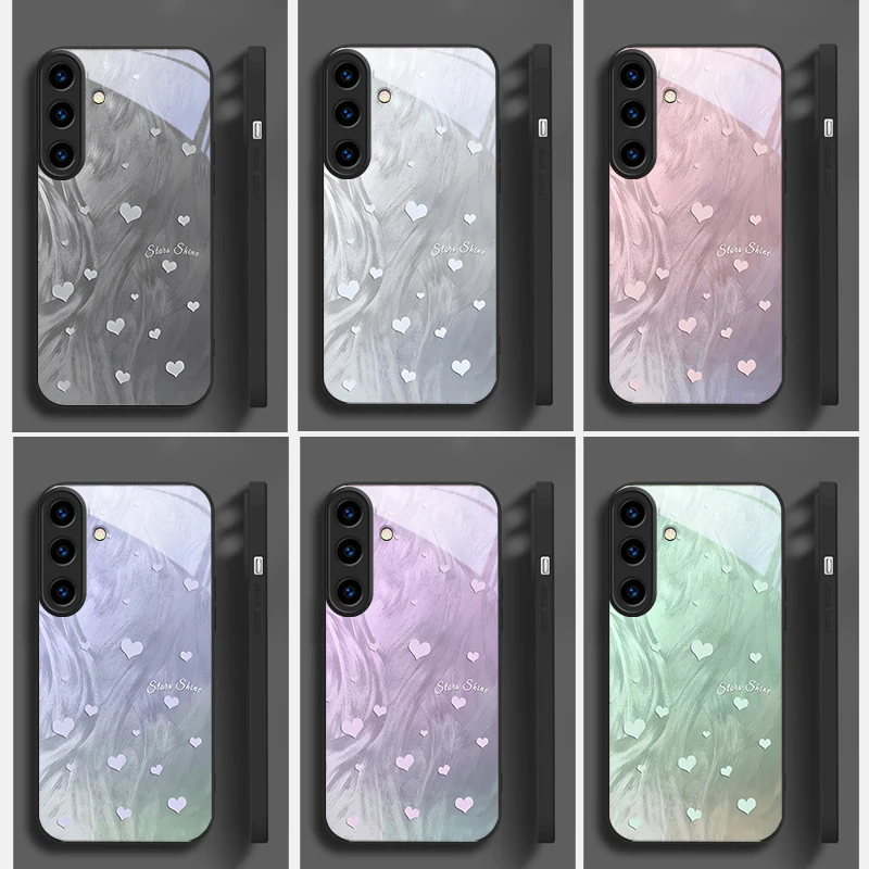 Shining in the darkness Suitable For Samsung S25 Ultra S20FE S21 S22 S23 Plus S24 S26 S26Ultra S25+ magnetism Glass Phone Casee
