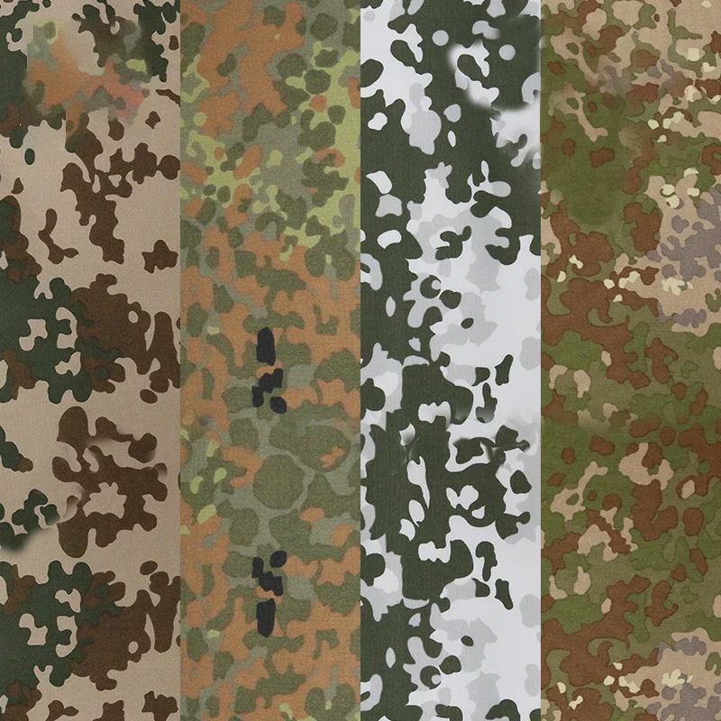 

Multitarn/Flecktarn, ткань шириной 1,5 м, 500D нейлон, водонепроницаемое полиуретановое покрытие для шитья, тактический жилет, система переноски и сумки
