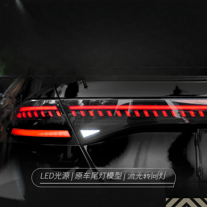 

Suitable for Honda Eleventh Generation Accord Tail Light Assembly Modified Audi Style LED Driving Light Flowing Turn Signal Ligh