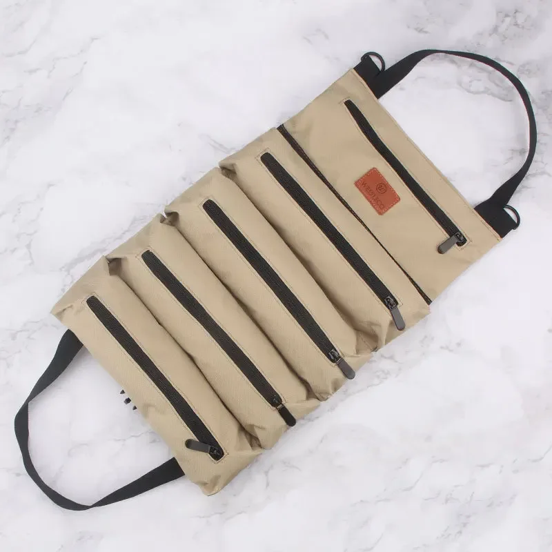 Canvas Kit Portable Car Tool Storage Bag Electrician Tool Bag Hardware Kit
