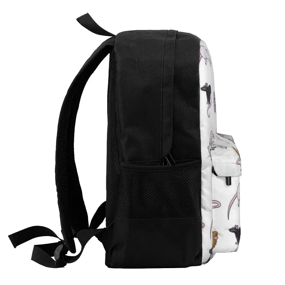 Rats, Rats, Rats Backpacks Boys Girls Bookbag Students School Bags Cartoon Kids Rucksack Laptop Rucksack Shoulder Bag
