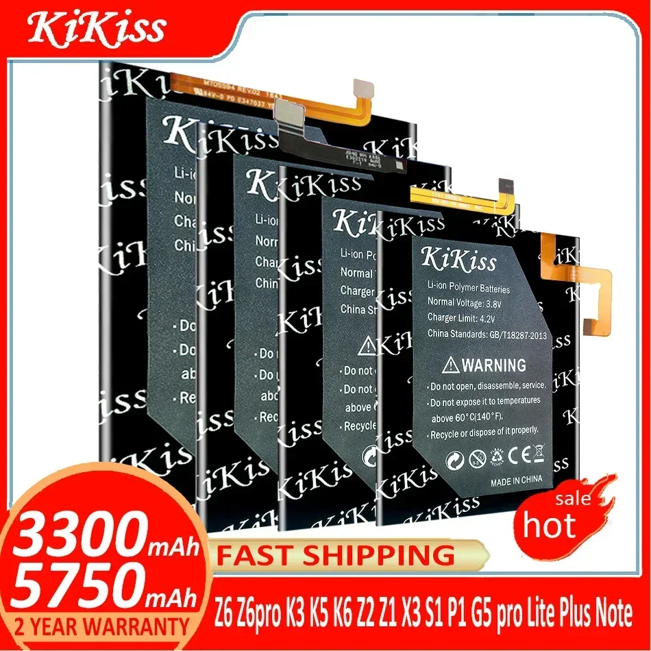 BL297 BL270 BL263 BL255 BL265 BL258 BL260 BL259 BL289 Battery For Lenovo Z6 Z6pro K3 K5 K6 Z2 Z1 X3 S1 P1 G5 pro Lite Plus Note