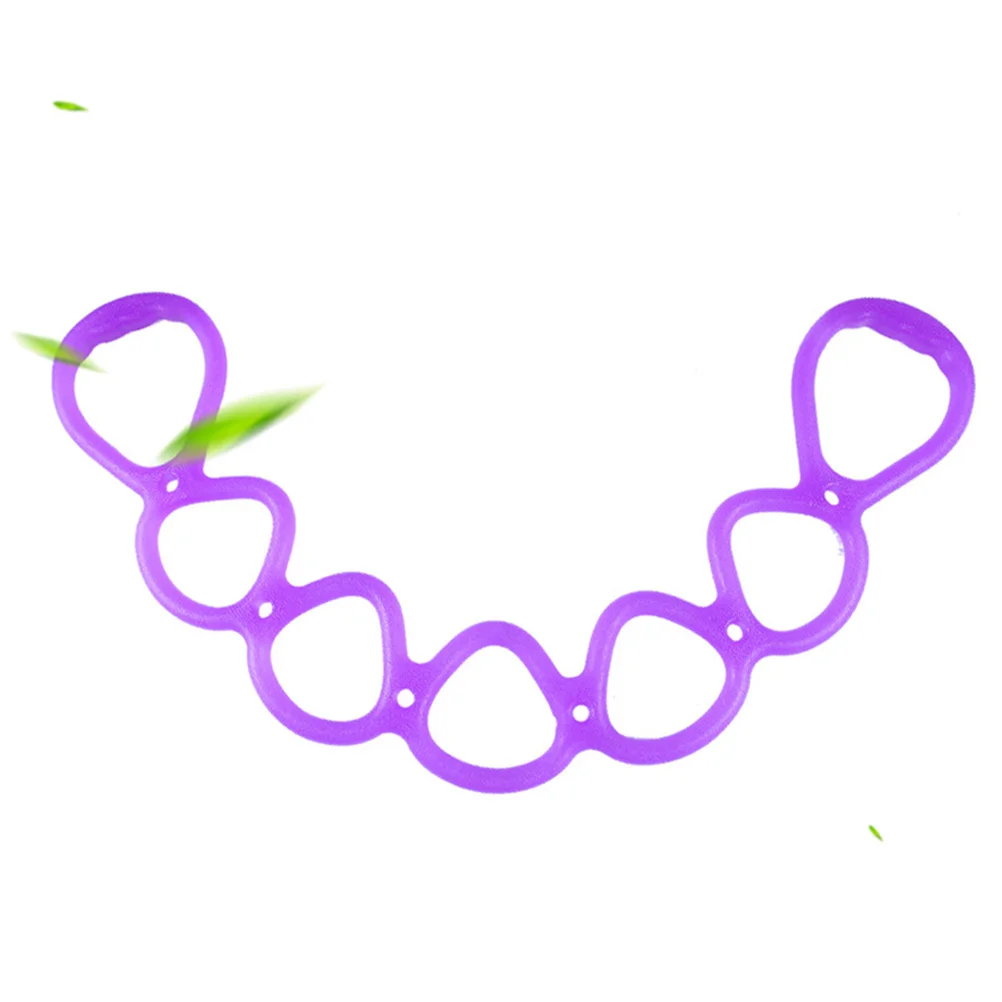 1 قطعة العصابات التدريب القوة 8-نوع المتوسع للنساء الرجال خفيفة الوزن دائم اليوغا اللياقة البدنية اليوغا اللياقة البدنية العصابات الفرقة الأرجواني