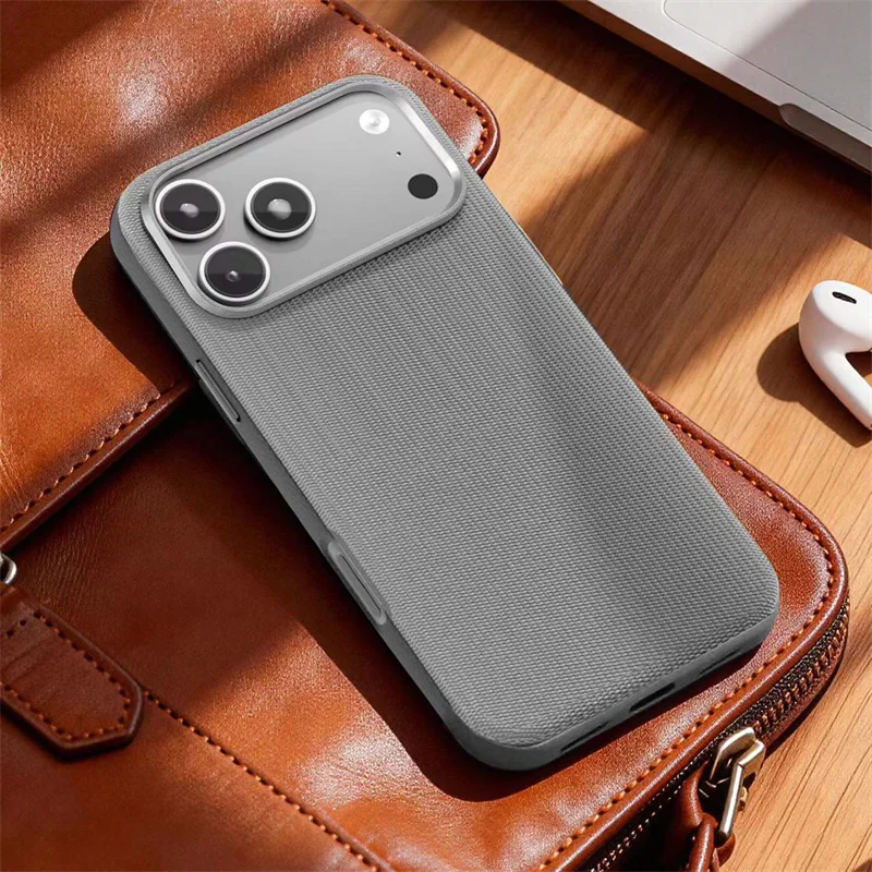 Luxury Tech Woven Magnetic Adsorption Phone Case For iPhone 